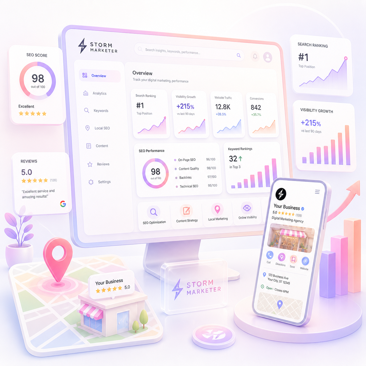 Storm Marketer - SEO Google và Google Business